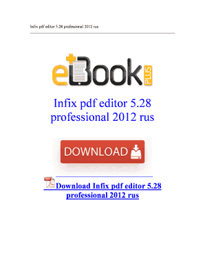 Infix PDF Editor Online  Form