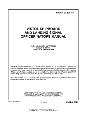 Navair 00 80t 111  Form