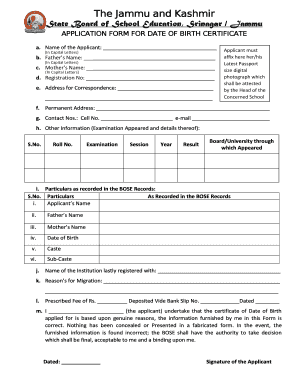 Jkbose Migration Form