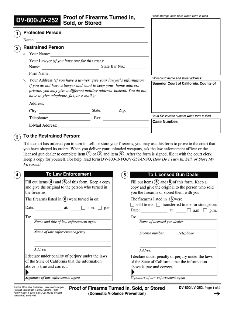  Dv 800  Form 2017