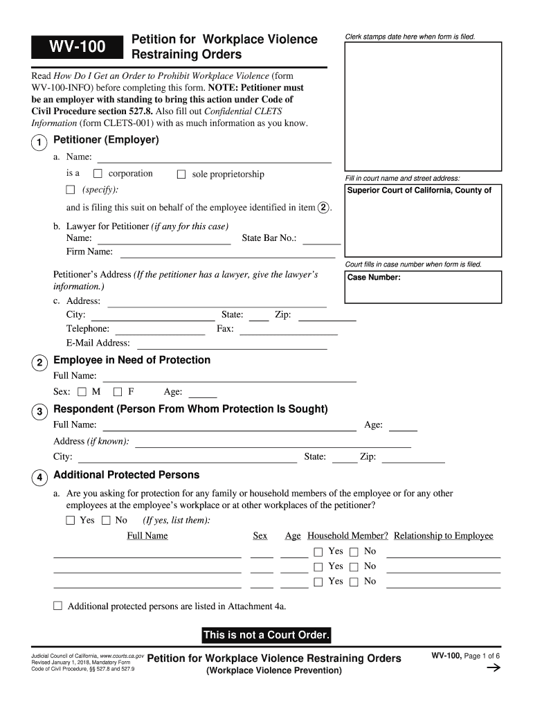 Get and Sign Wv100 2018-2022 Form