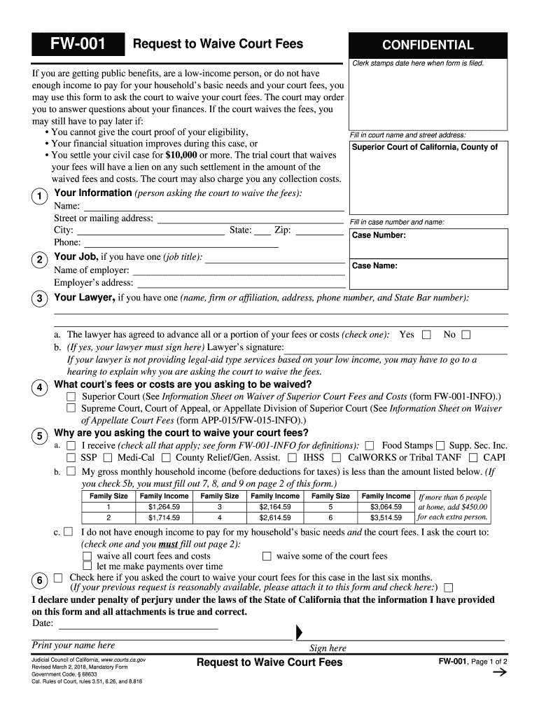 Get and Sign Fw 001 2018-2022 Form