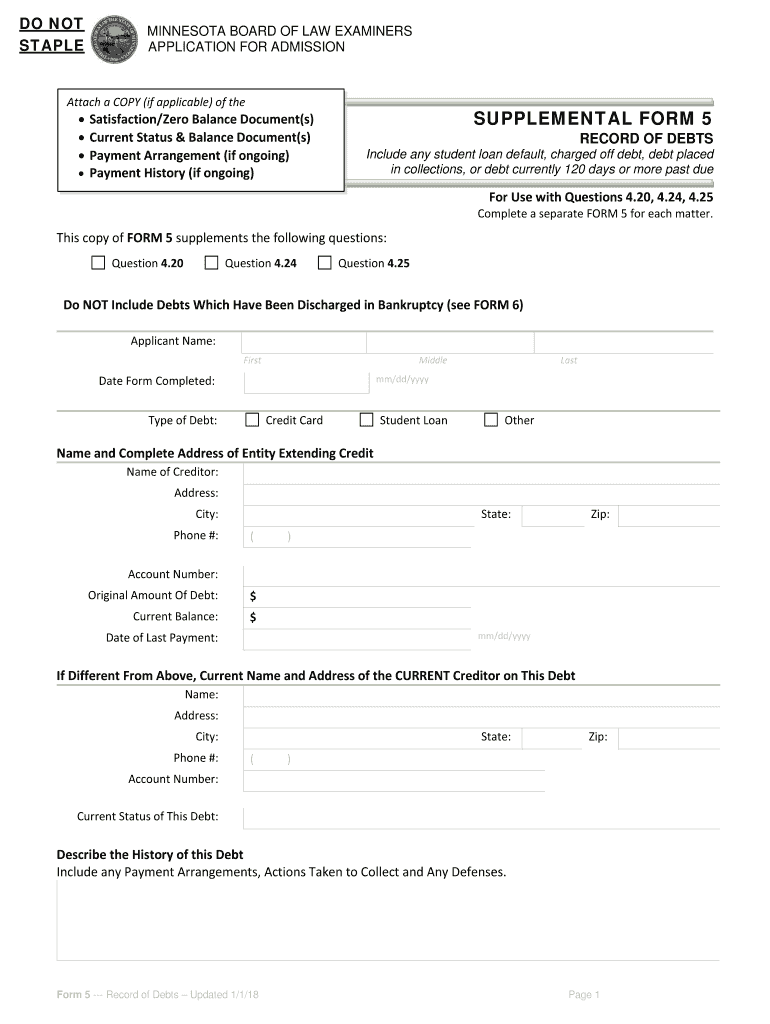Attach a COPY If Applicable of the  Form