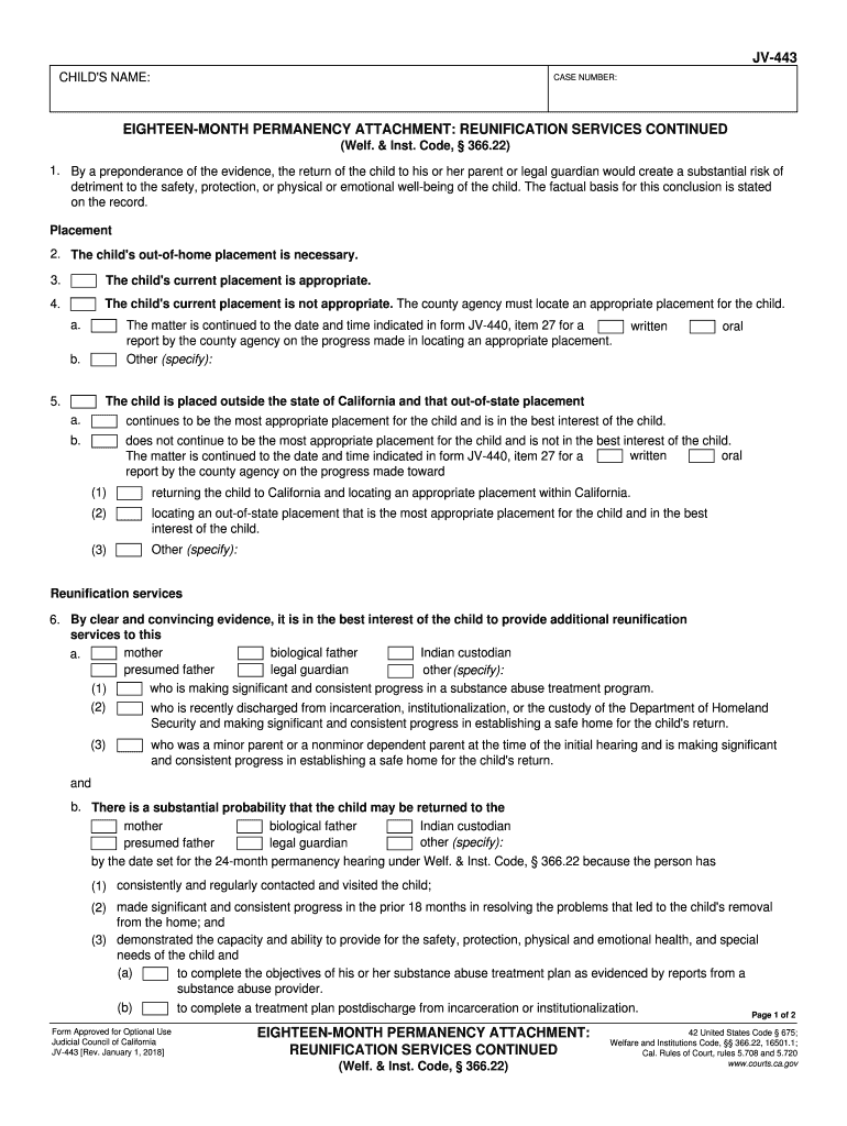  Eighteen Attachment Judicial 2018-2024