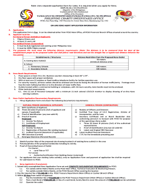 Pcso Lotto Online Application Form