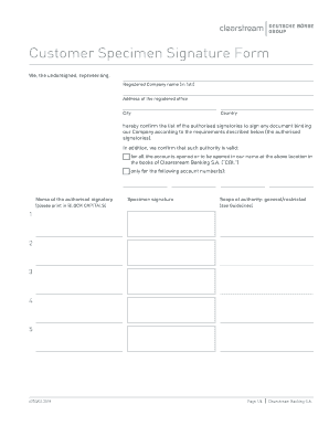  Specimen Signature Form Pag Ibig 2018-2024