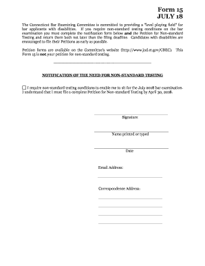 Ct Bar Committee  Form