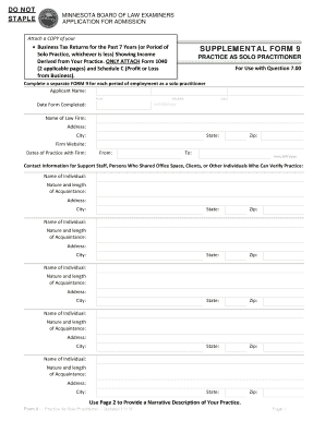  Business Tax Returns for the Past 7 Years or Period of 2018