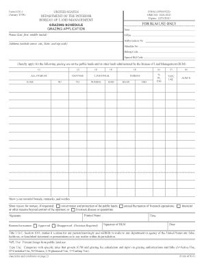  BLM Form 4130 1 Electronic File Created 2021