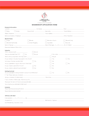 Citam Online Registration  Form