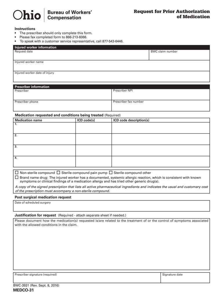  Medco 31 Form 2016-2024