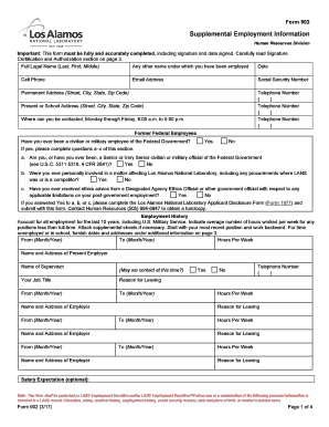 Lanl Form