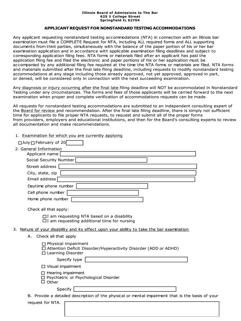 NonstandardTestingAccommodationNTAform Updated DOCX