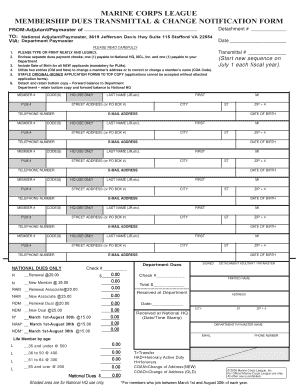 Marine Corps League Library  Form