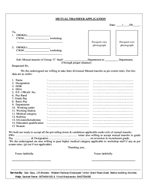 Mutual Transfer Application Format