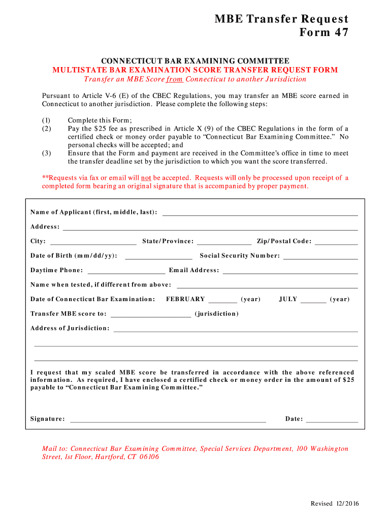 Ct Form 47: Complete with ease | airSlate SignNow