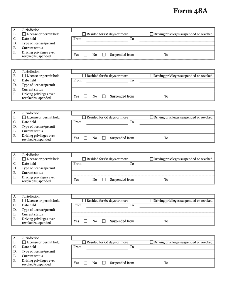 Form 48a