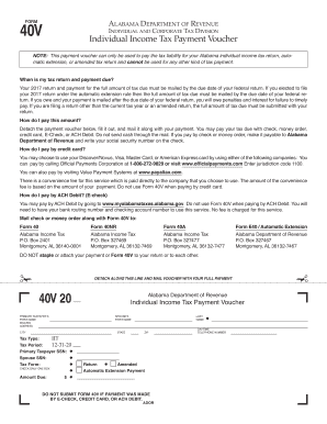  Alabama Form 40vpdffillercom 2017