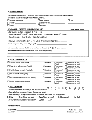 Intake Forms #1 Copy Shanti Ayurveda