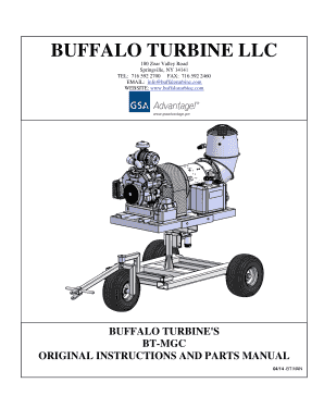 Manual BT MGC Rev 6 1 14 Buffalo Turbine  Form