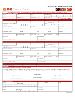 Aub Application Form PDF