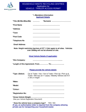 Permit Scheme Application Form PDF, 184kb North Ayrshire Council