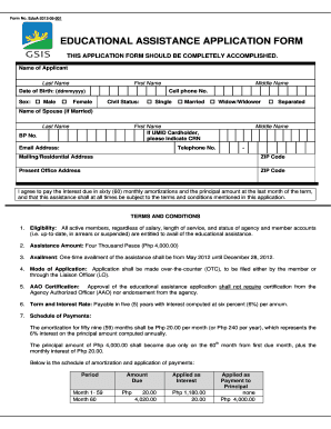 Gsis Emergency Loan 40k  Form