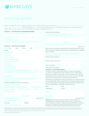 Barclays Bank Statement Template Fill Out And Sign Printable Pdf Template Signnow