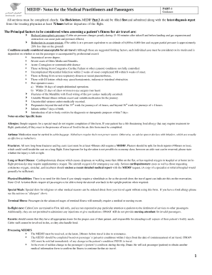 Oman Air Medical Form