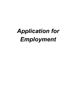 Bellacino&#039;s Application  Form