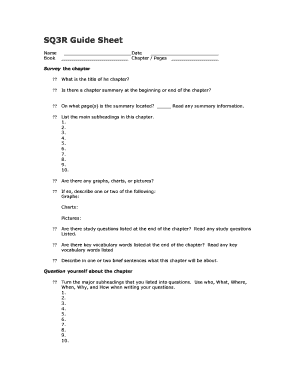 Sq3r PDF  Form