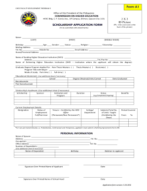 Ched Ncr  Form