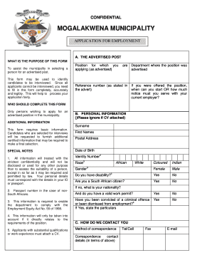 How to Fill Z83 for Internship  Form