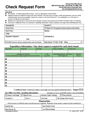 Cash Advance Form PDF