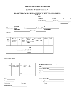 Gpf Part Final Withdrawal Form 40