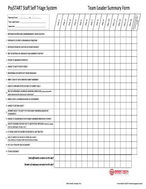 Psystart App  Form