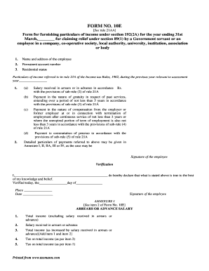  Form 10e Calculator 2005