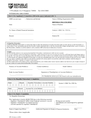 Republic Poly Giro Form