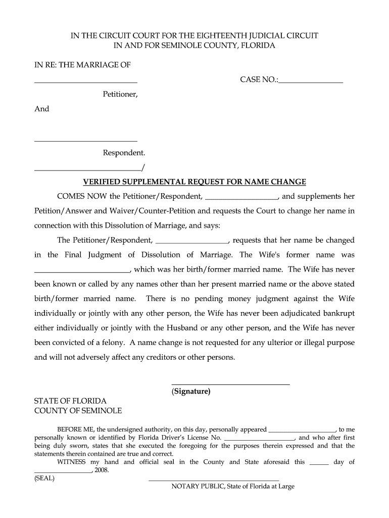  Name Change Aff DOC  Flcourts18 2008-2024