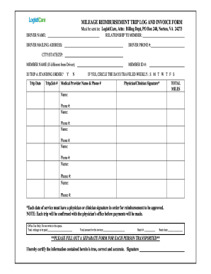 Logisticare Payment Schedule 2022 Logisticare Trip - Fill Out And Sign Printable Pdf Template | Signnow
