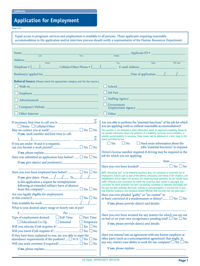 Application Form Armstrong Garden Centers