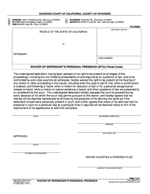977 B Waiver Form
