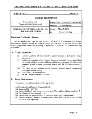 Bcas Result  Form