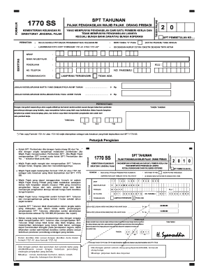 Formulir 1770 Ss PDF