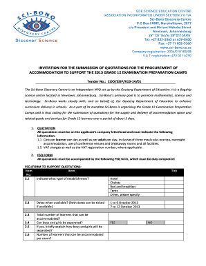 Sci Bono Ssip  Form