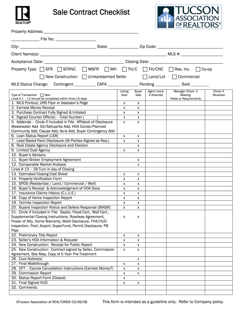 printable-real-estate-transaction-checklist-template-free-printable