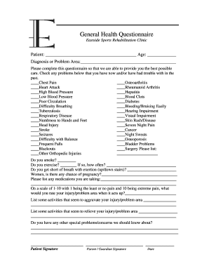 General Health Questionnaire 12 PDF Download  Form