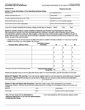 Cdtfa 403 Clw  Form