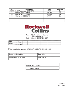 Airshow 4000  Form