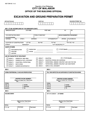 Malabon Ahon Blue Card Registration  Form